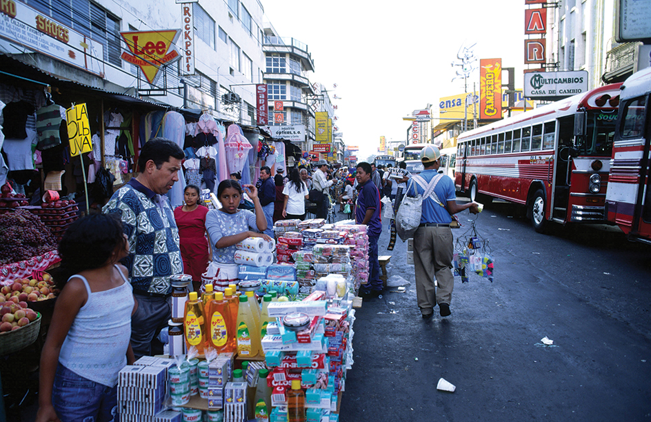 El Centro district of San Salvador