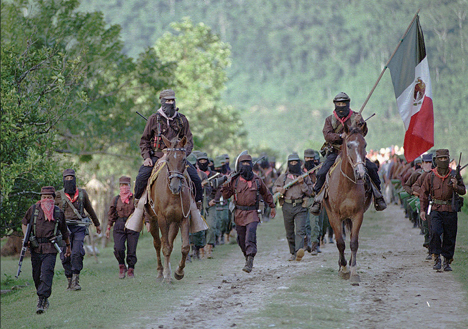 Zapatista troops