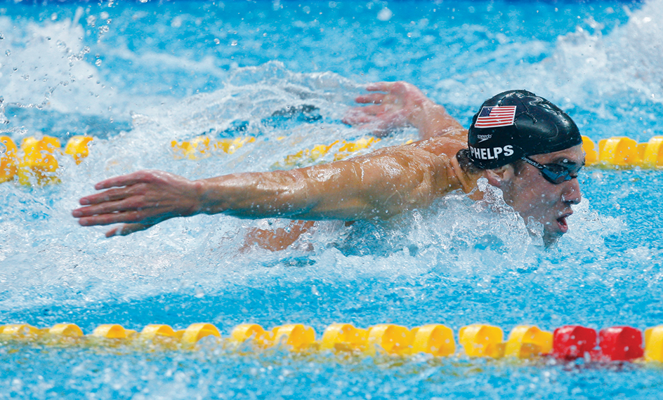 American swimmer Michael Phelps