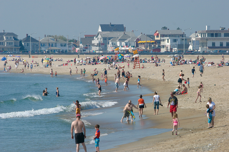 Hampton Beach in New Hampshire