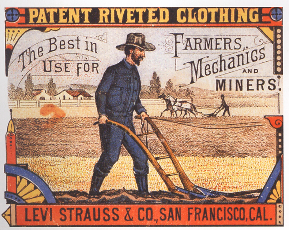 Levi Strauss company advertisement