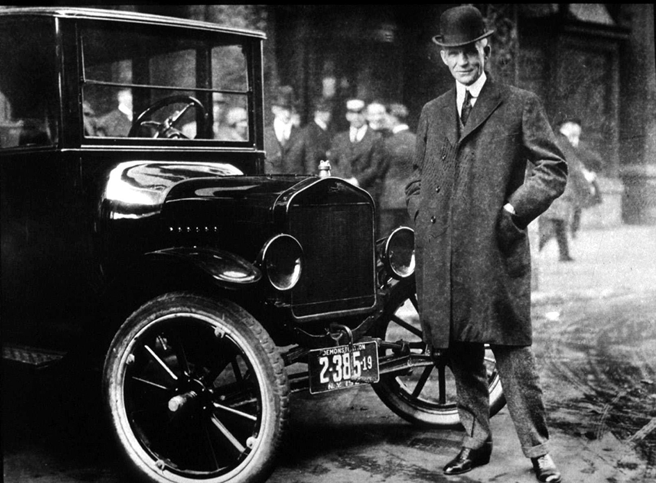 Henry Ford with Model T