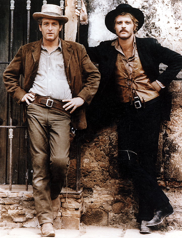 Paul Newman and Robert Redford