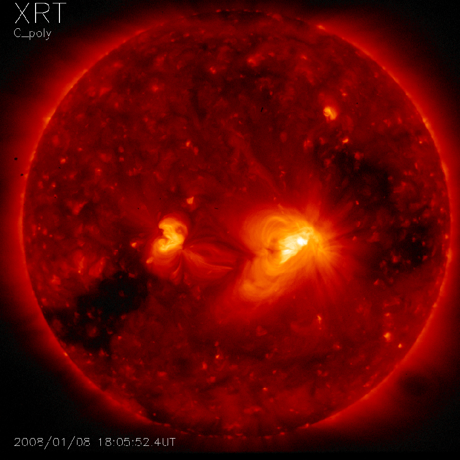 Hinode image of the sun