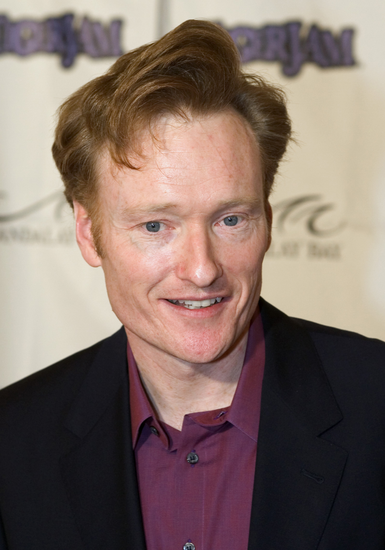 The American comedian Conan O'Brien