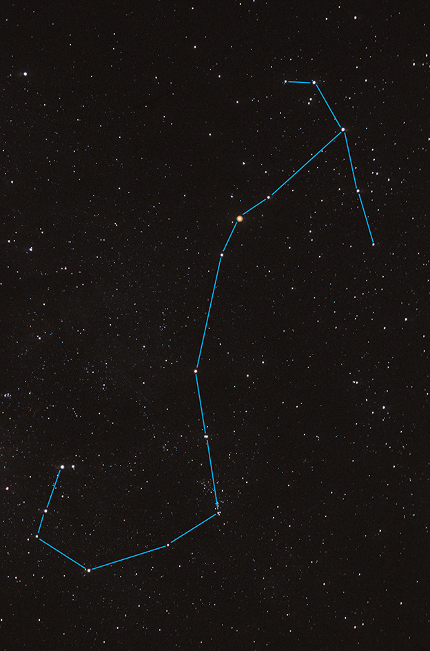 Scorpius constellation