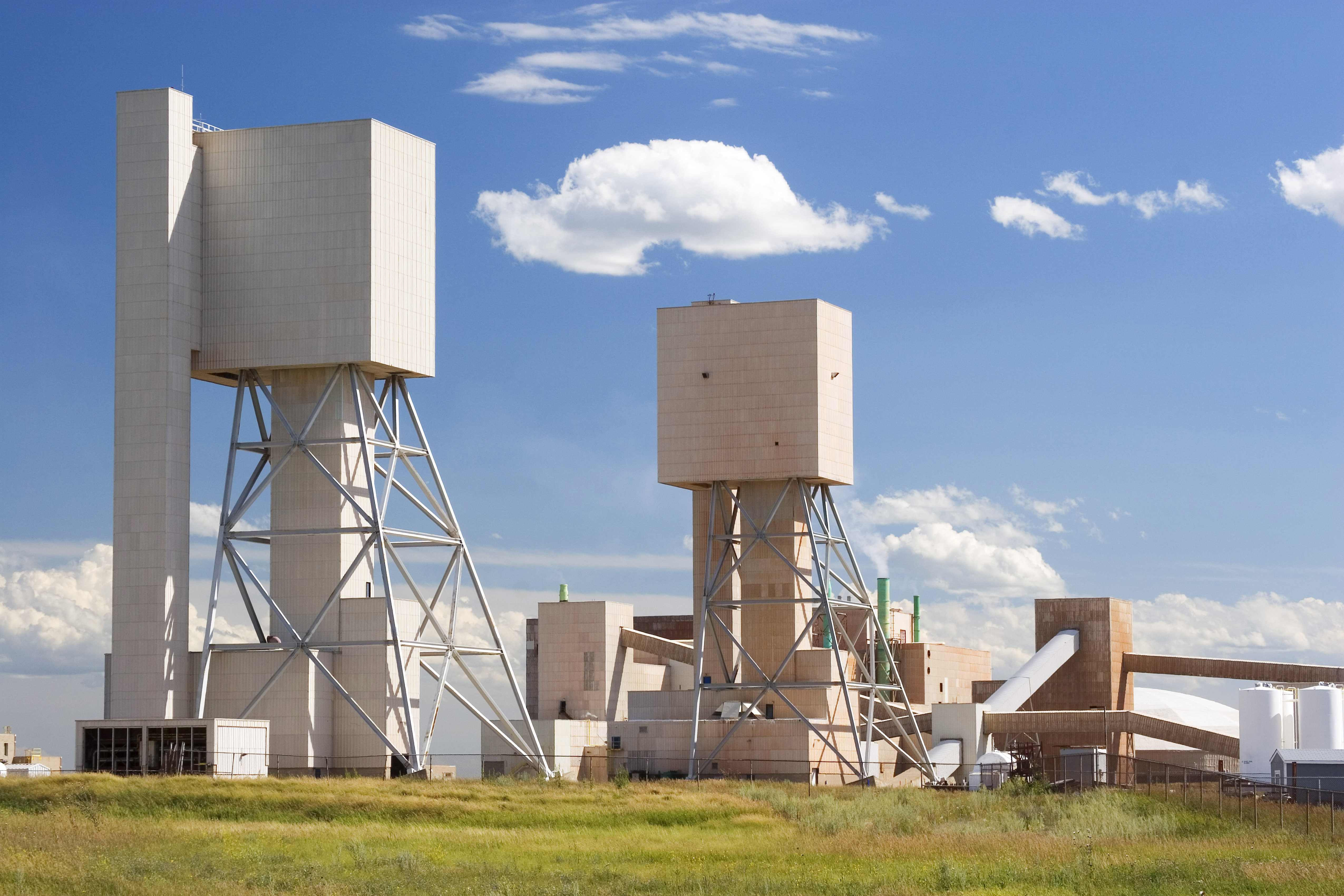 Potash mine in Saskatchewan