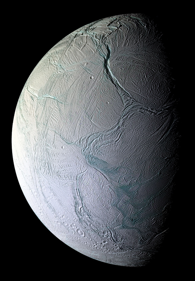 Surface of Enceladus