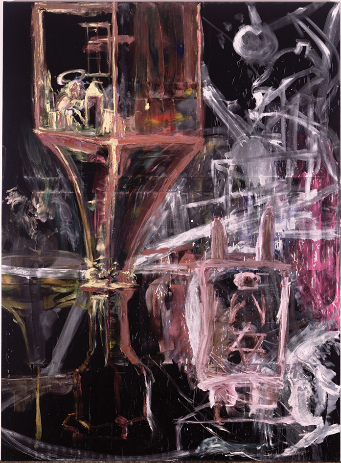 Cabalistic Painting by Julian Schnabel