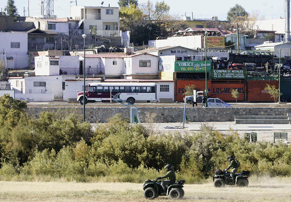 Texas’s border with Mexico