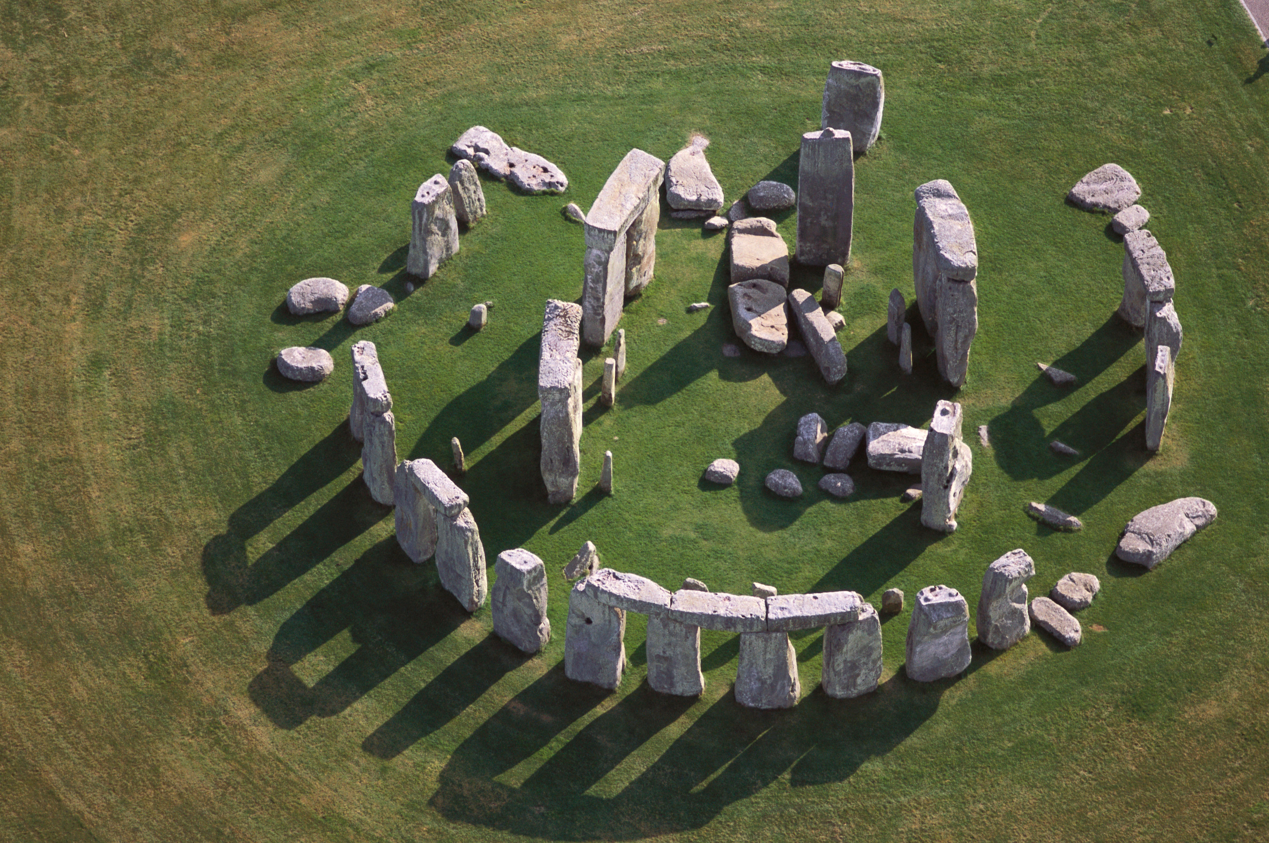 Stonehenge from above