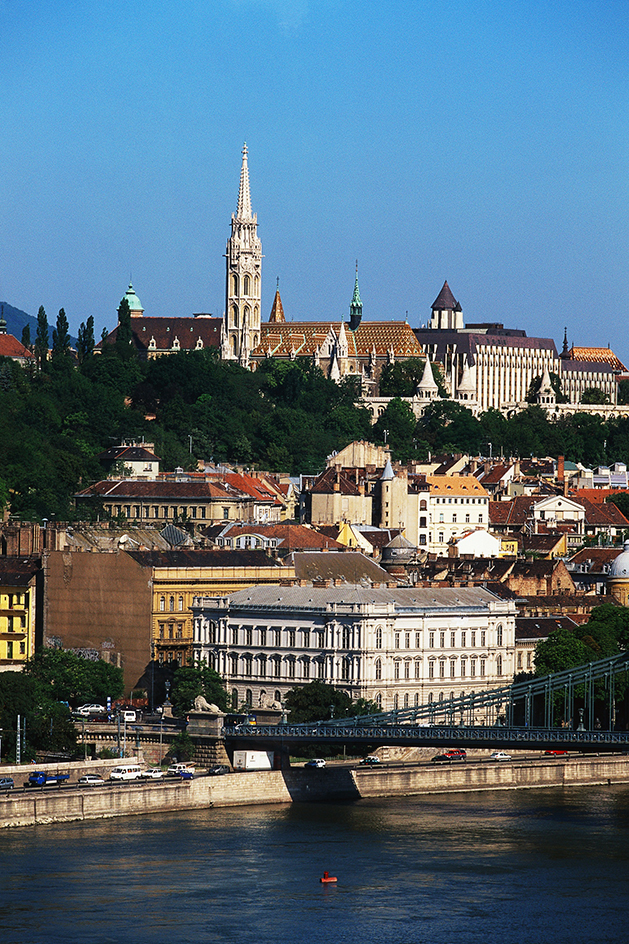 The Danube and Matthias Church