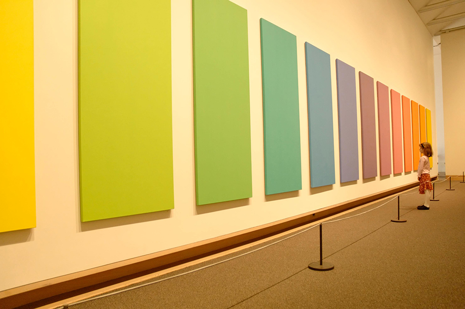 Spectrum V by Ellsworth Kelly