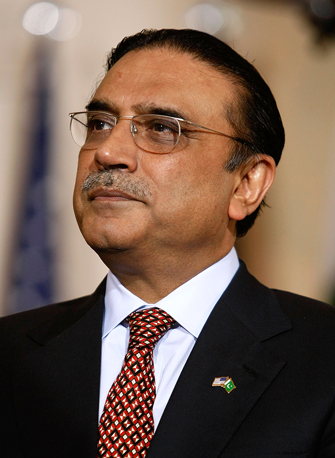 Asif Ali Zardari, president of Pakistan