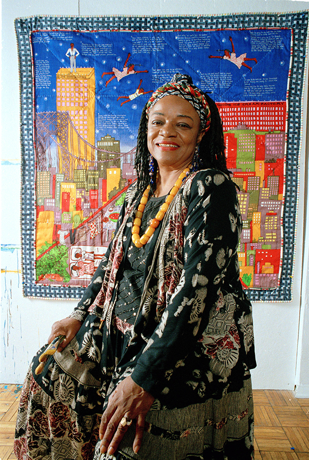 Artist and children's author Faith Ringgold