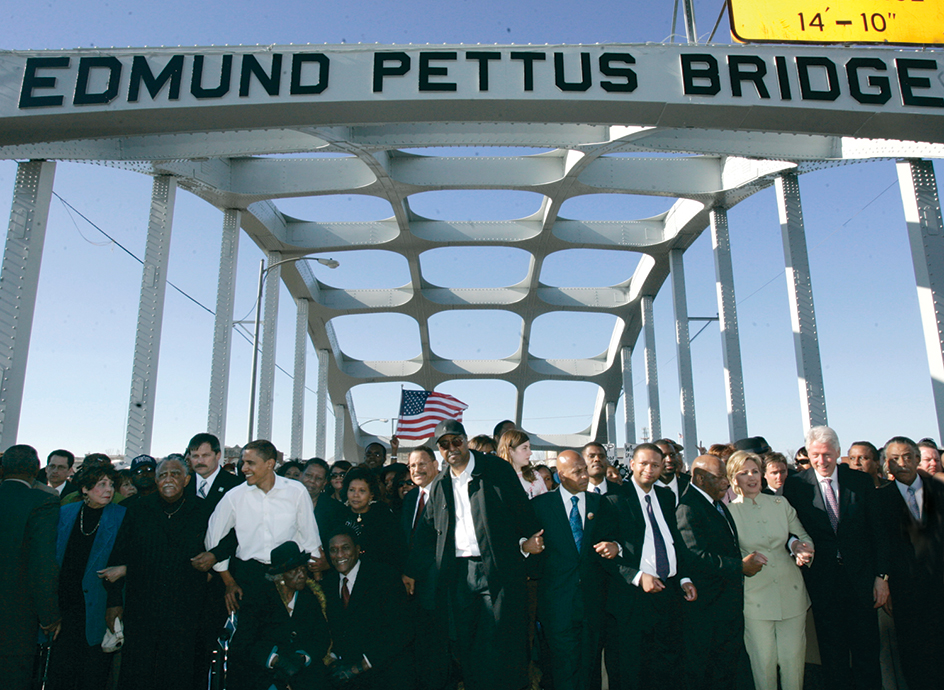 Selma memorial march, 2007