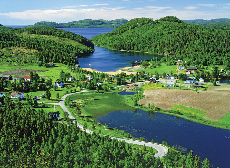 Sweden's coastline