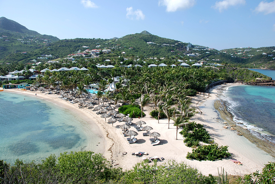 Guanahani Beach in Saint-Barthélemy