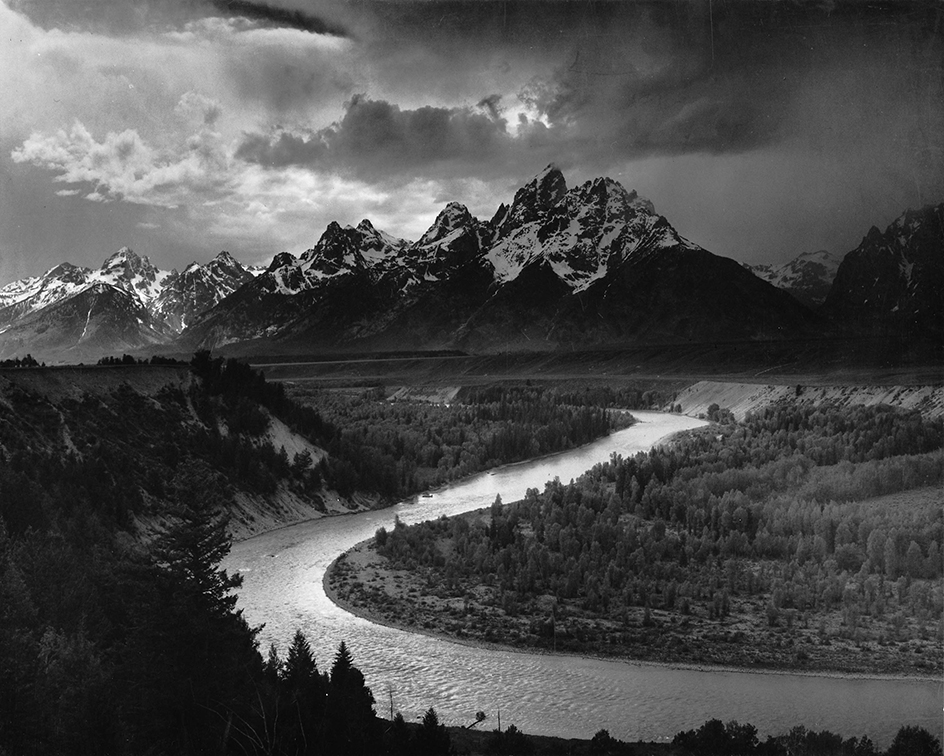 Snake River by Ansel Adams