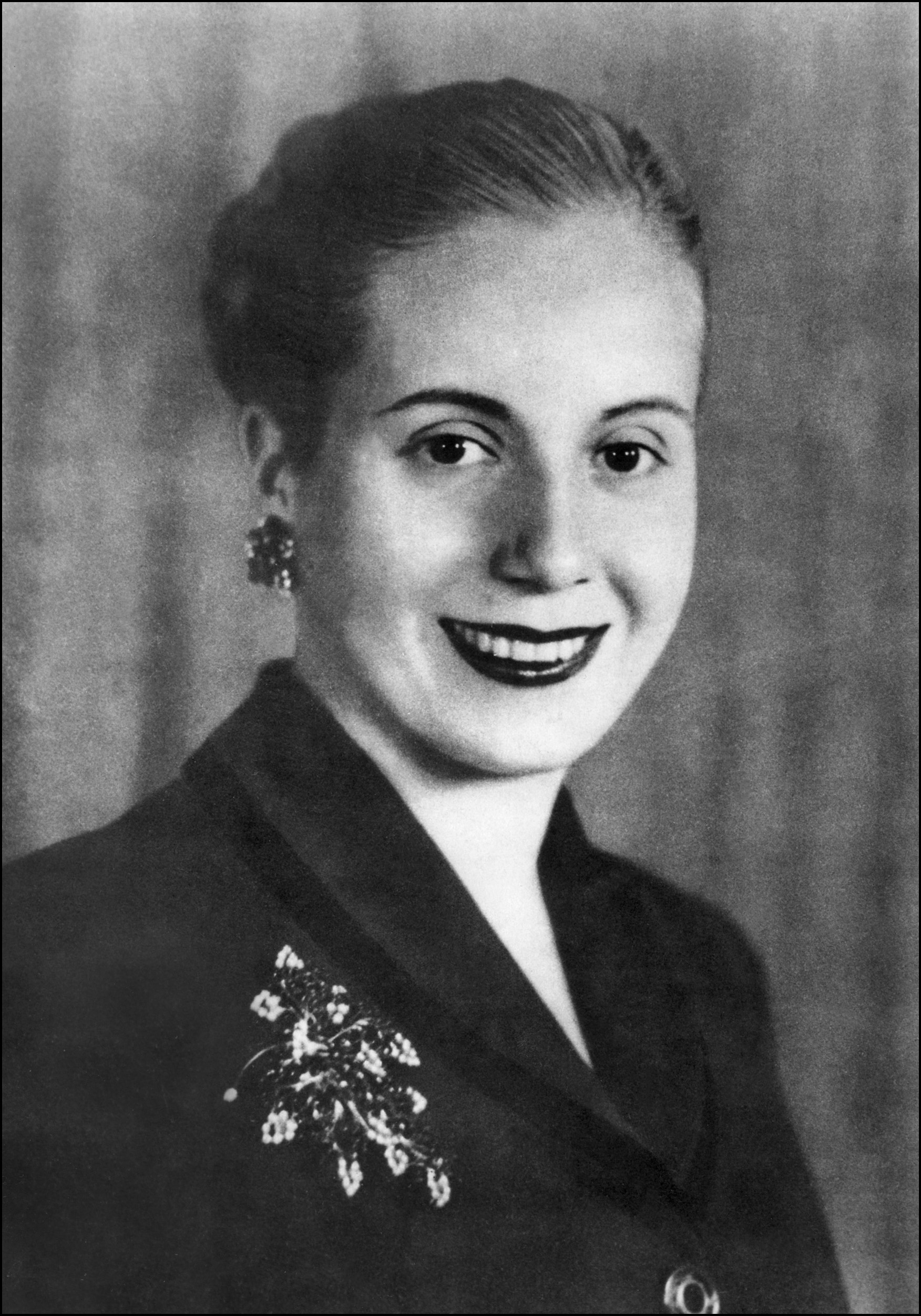 Argentine political figure Eva Perón