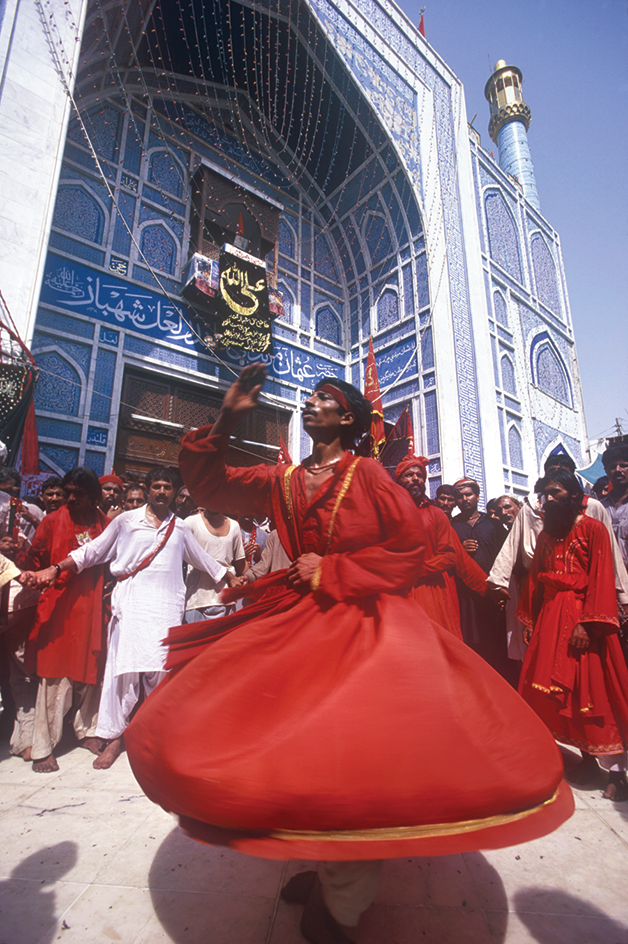 Celebration of the Urs of Lal shahbaz Qalandar