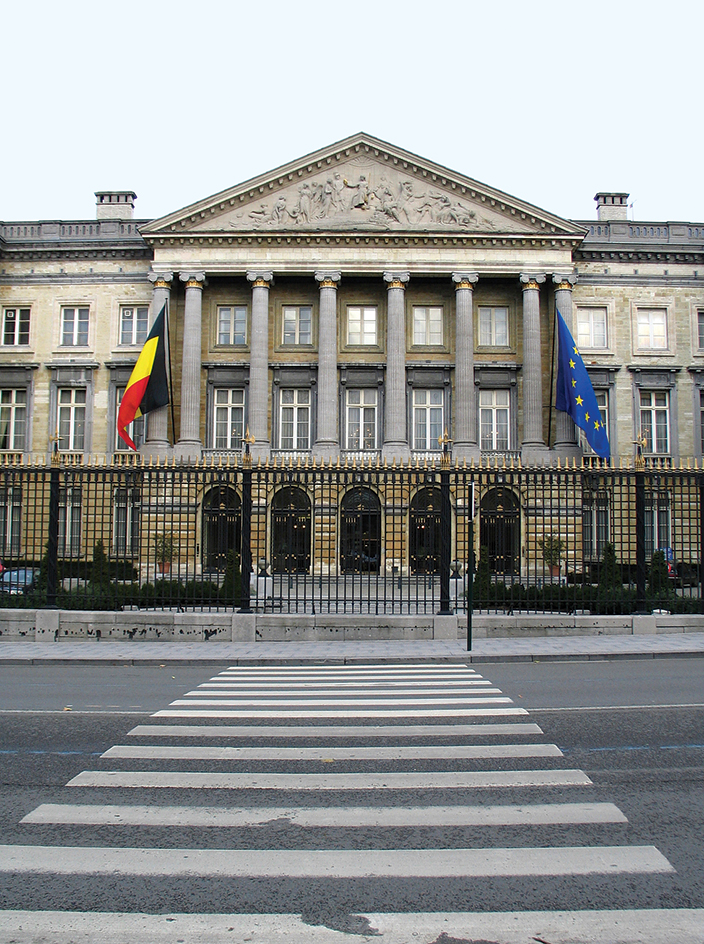 Parliament Building in Brussels