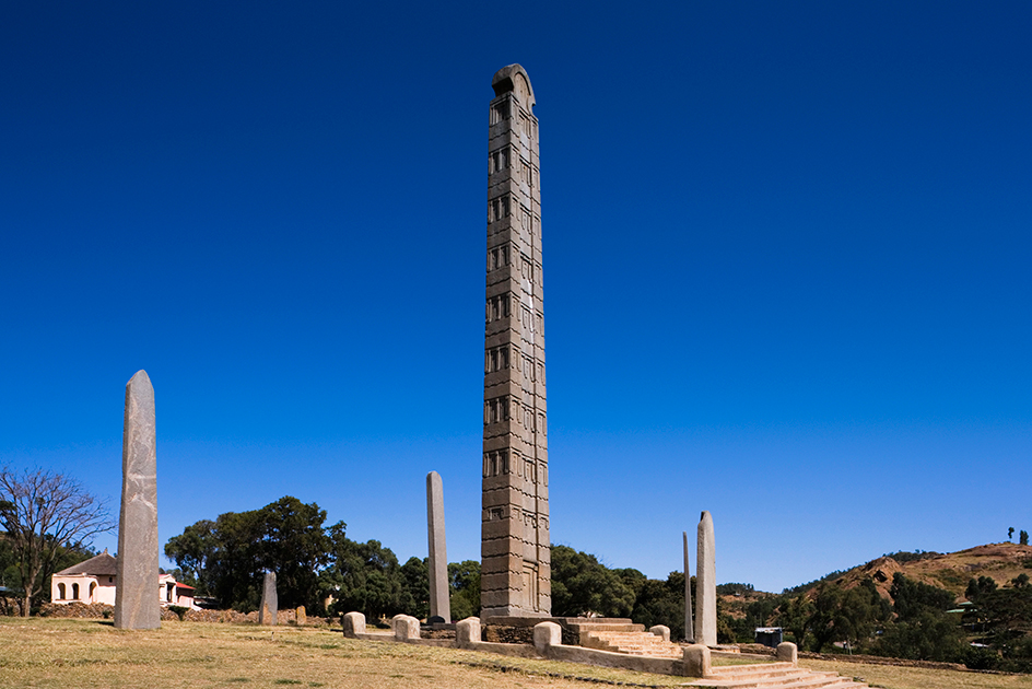 Obelisk in Aksum, Ethiopia