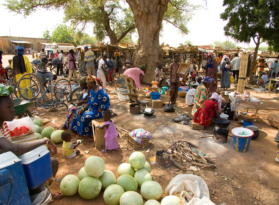 Market in Gorom-Gorom