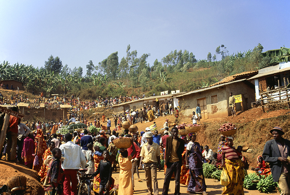 Market in Gitega, Burundi