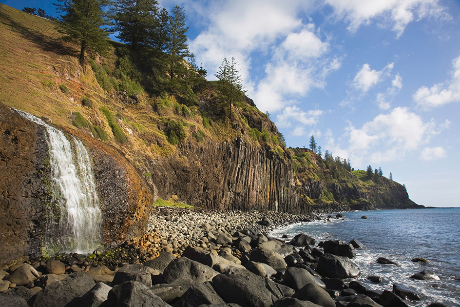 Cockpit Waterfall on Norfolk Island