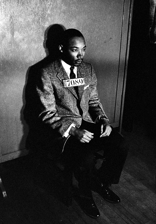 Martin Luther King, Jr., in Birmingham jail