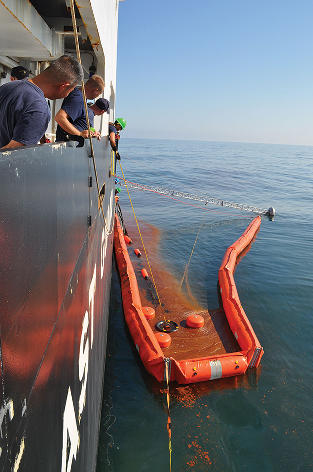 Gulf oil spill cleanup