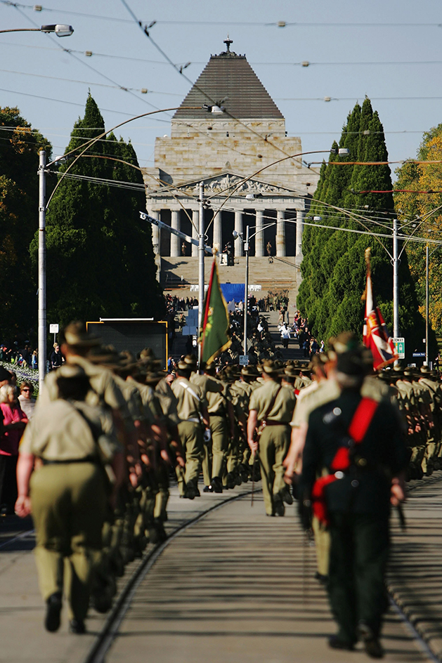 Anzac Day memorial service