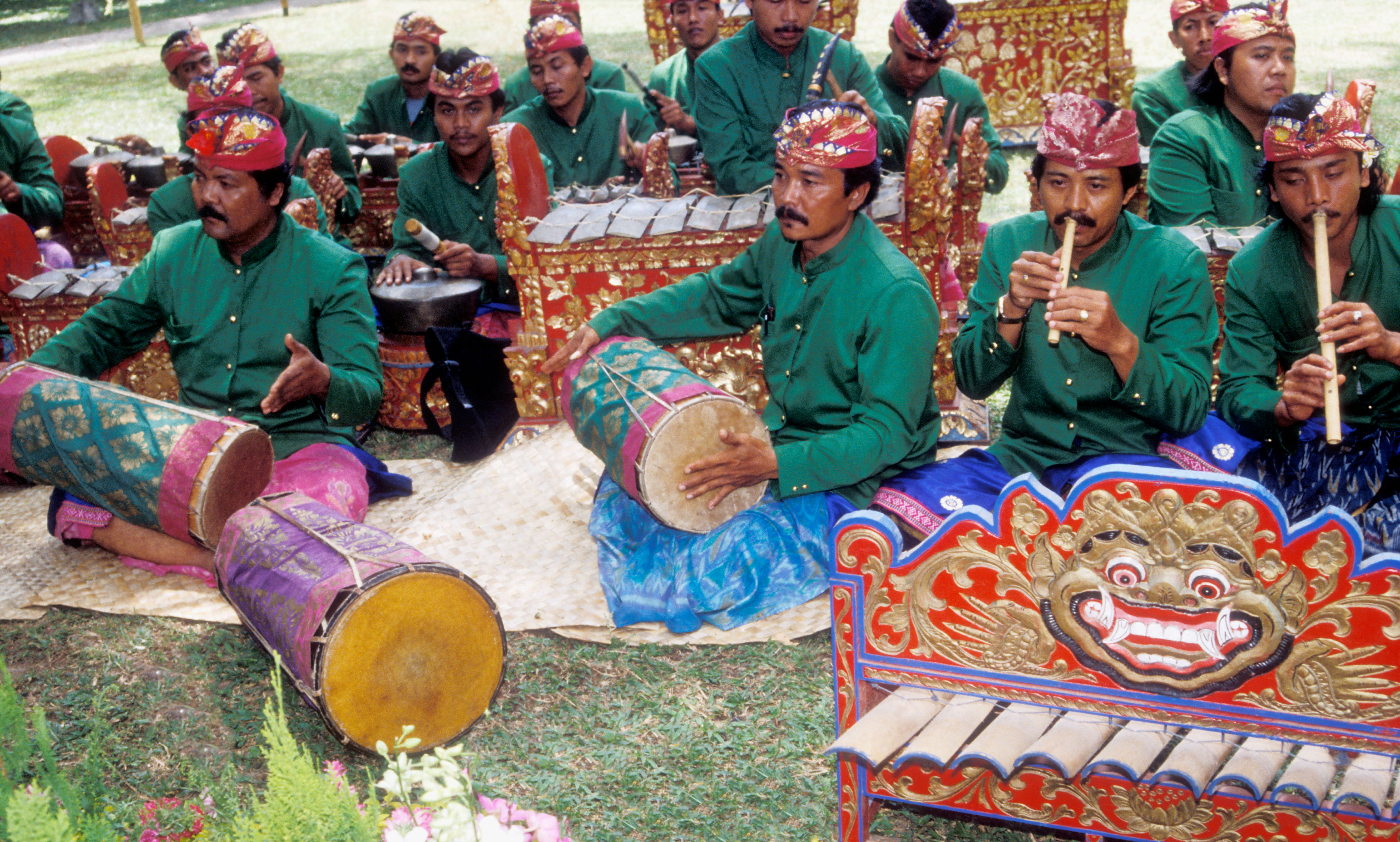 Indonesian gamelan orchestra