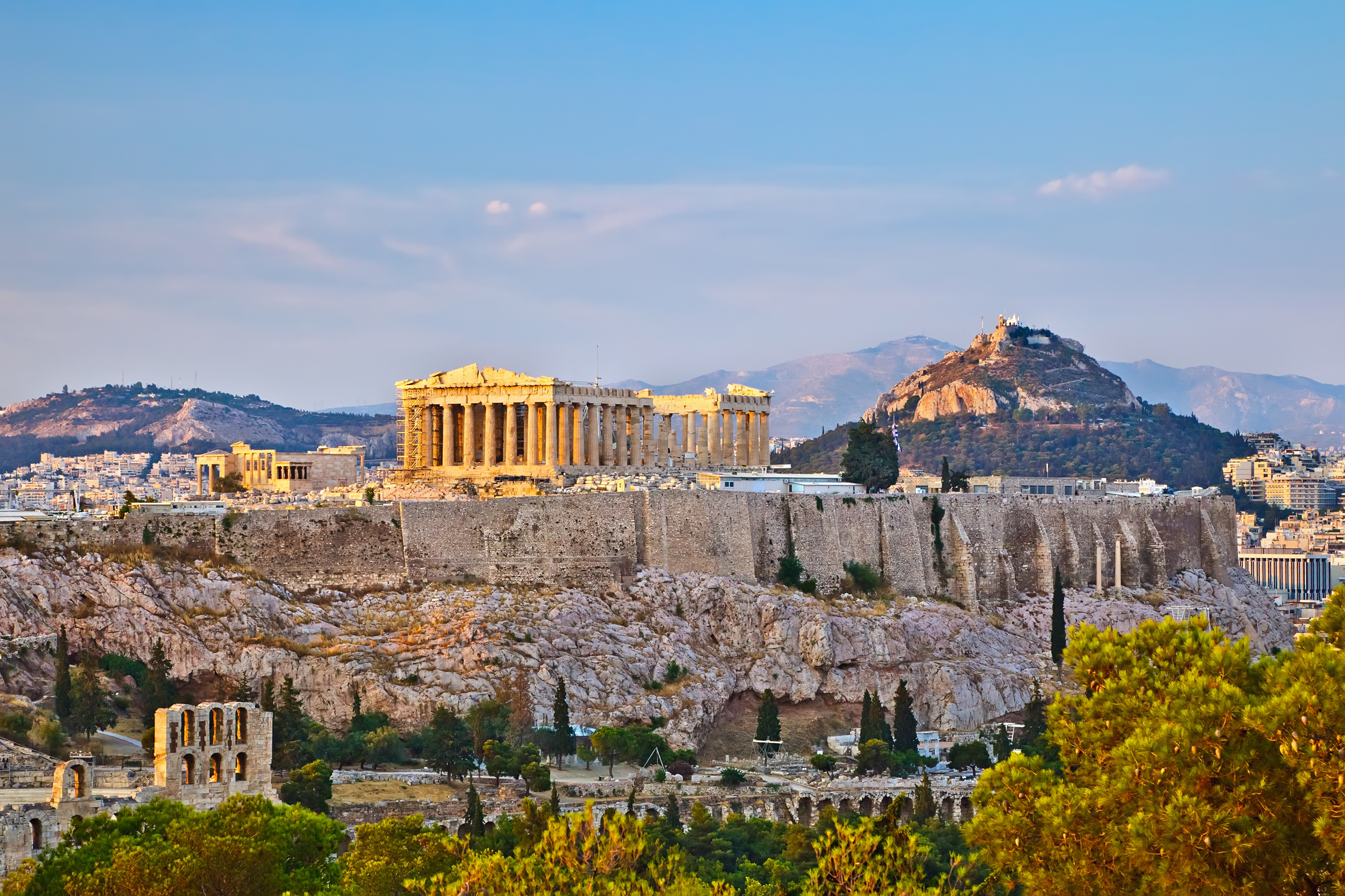 Acropolis in Athens, Greece