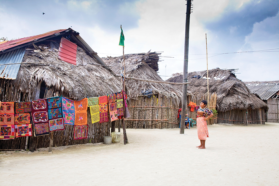 Rural housing in Panama