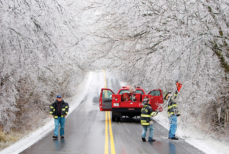 Ice storm