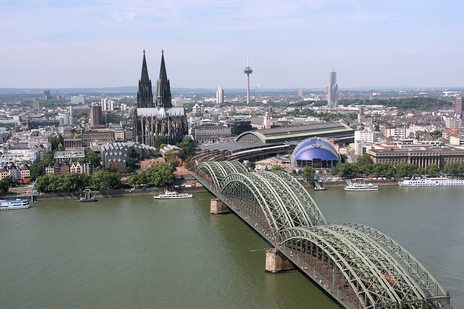 Cologne, Germany along the Rhine River