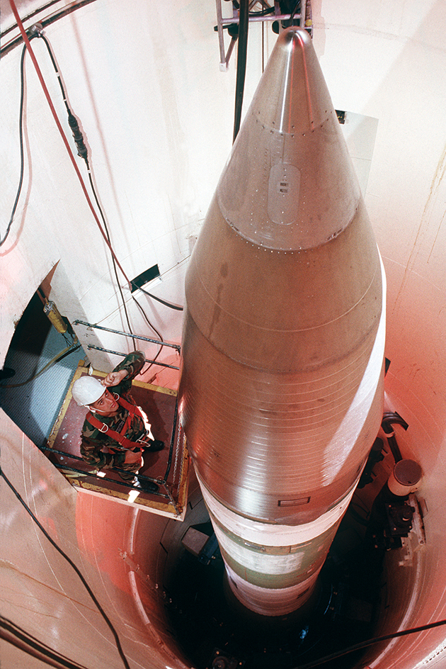 Minuteman III intercontinental ballistic missile