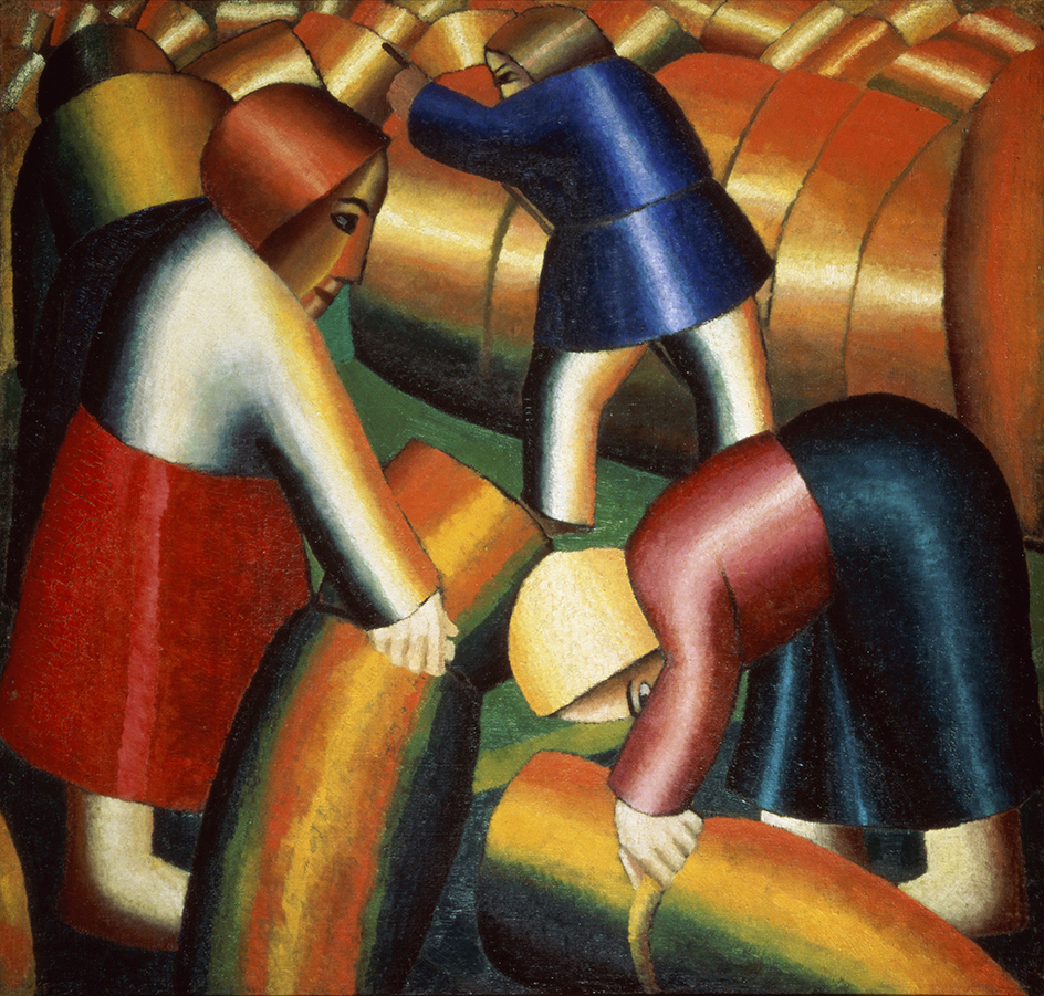 Taking in the Rye by Kasimir Malevich