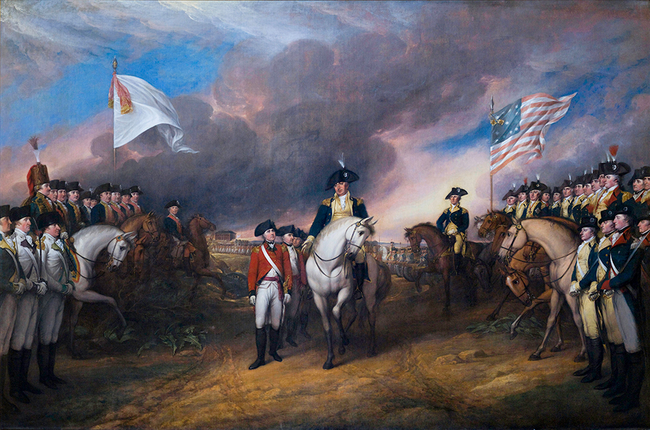 Cornwallis's surrender at Yorktown