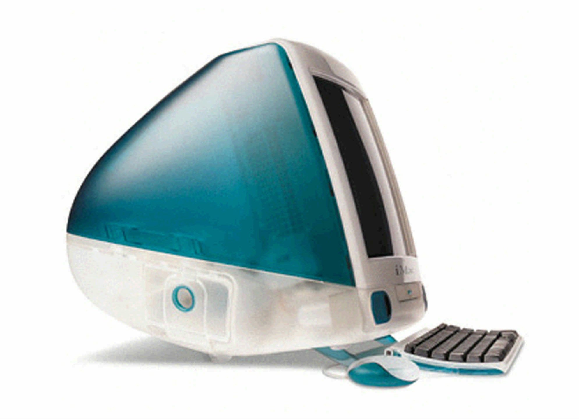 The original iMac personal computer, launched in 1998