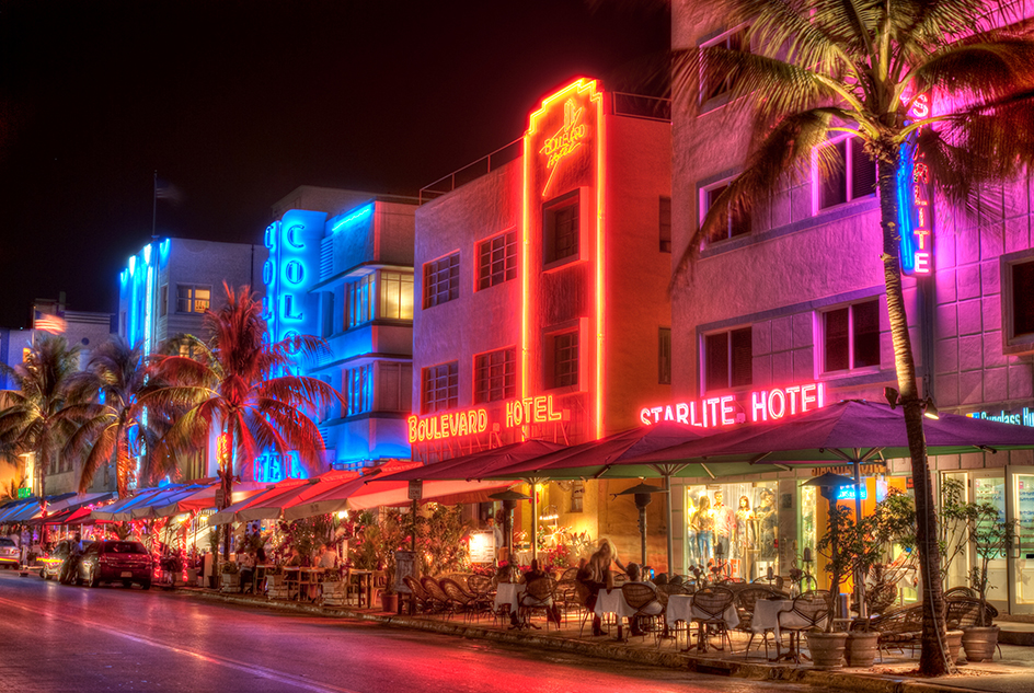 Art Deco hotels in Miami Beach