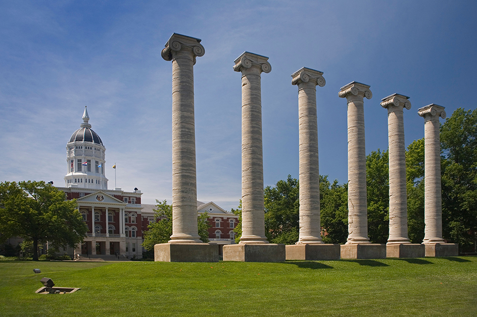 University of Missouri campus in Columbia