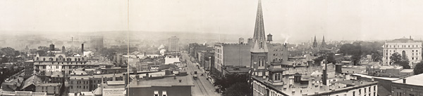 Utica, New York, in 1909