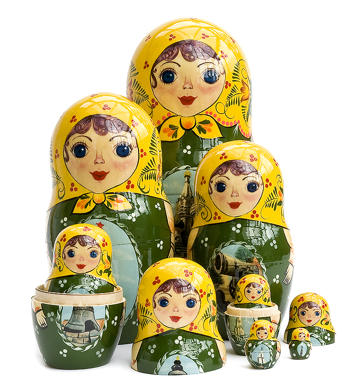 Russian nesting dolls