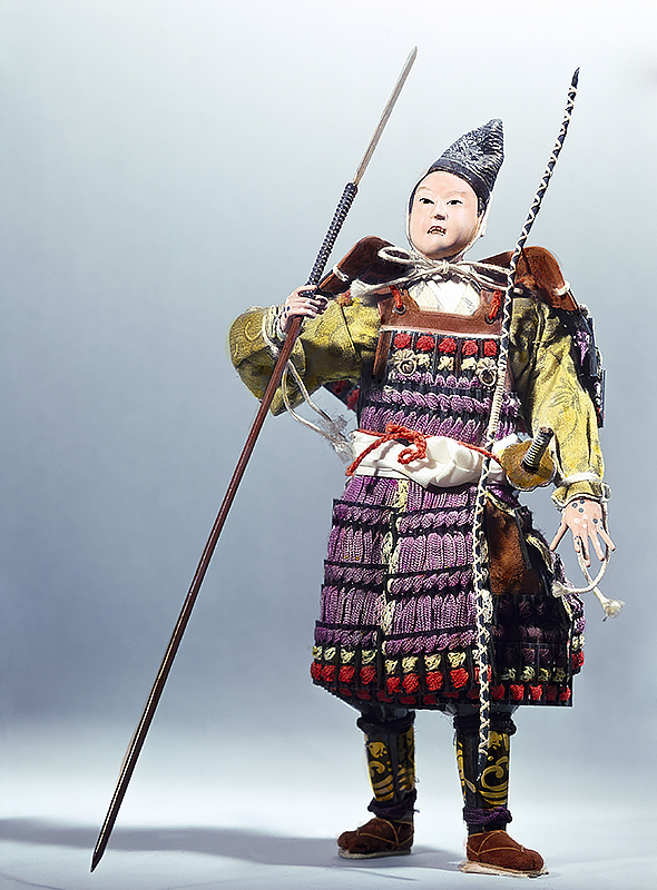 Japanese warrior doll