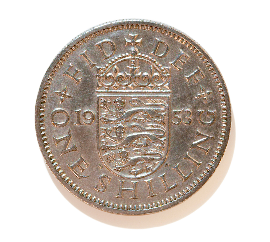 One-shilling coin