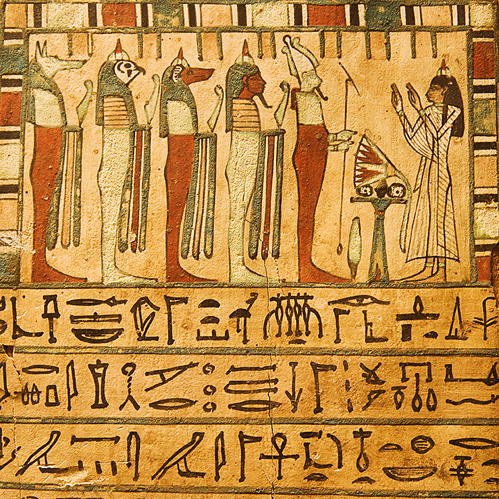 Ancient Egyptian hieroglyphics