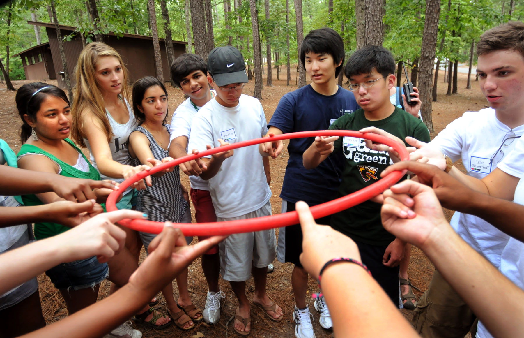 4-H team-building exercise